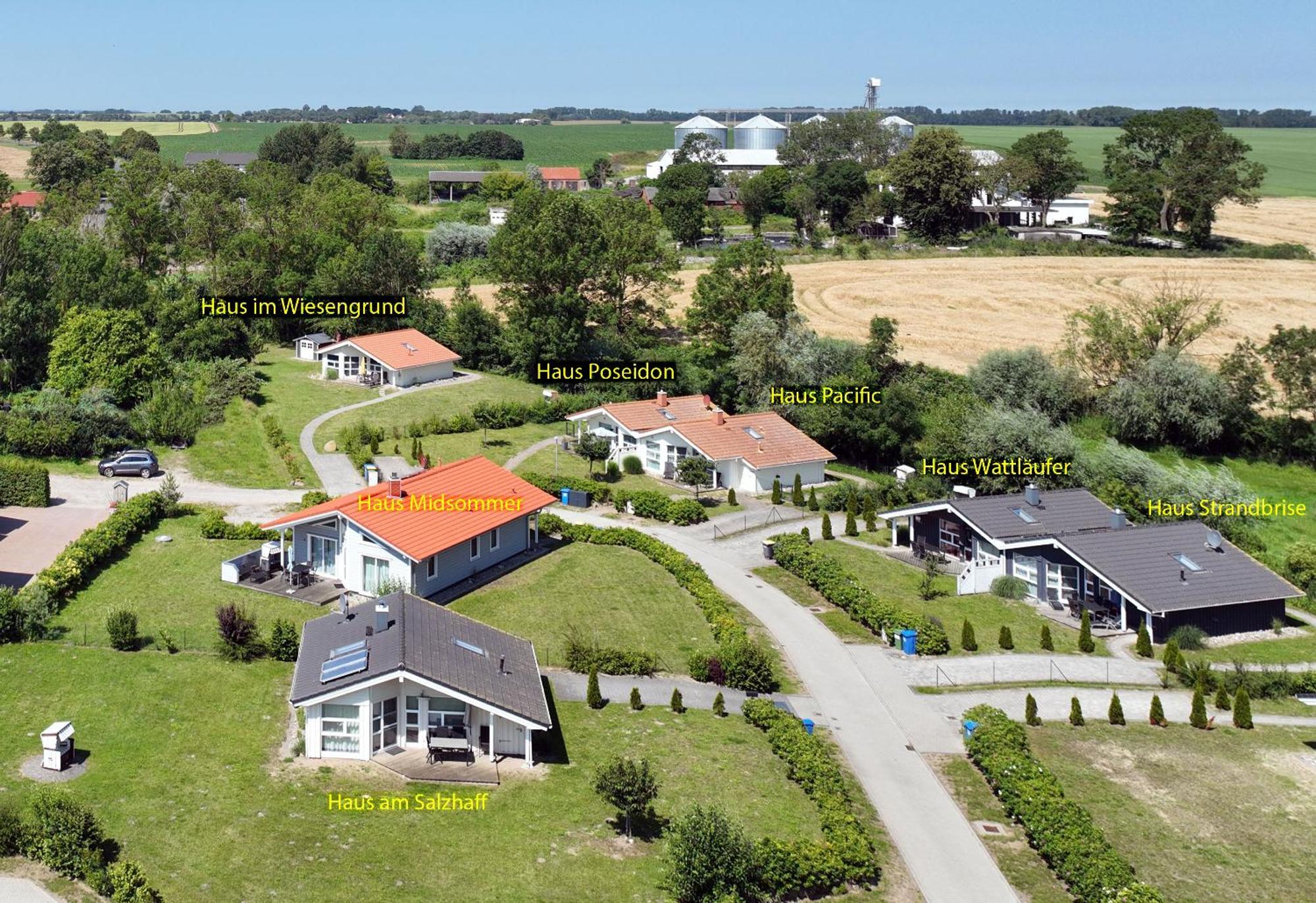 Daenische Ferienhaeuser Am Salzhaff Haus Poseidon インゼル・ペール エクステリア 写真